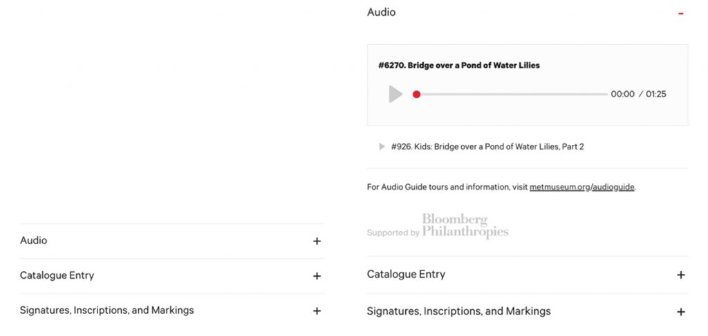 Figure 9: Audio Content A/B Test. Left: Control; Right: Variation