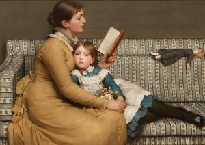 The 1879 painting ALICE IN WONDERLAND