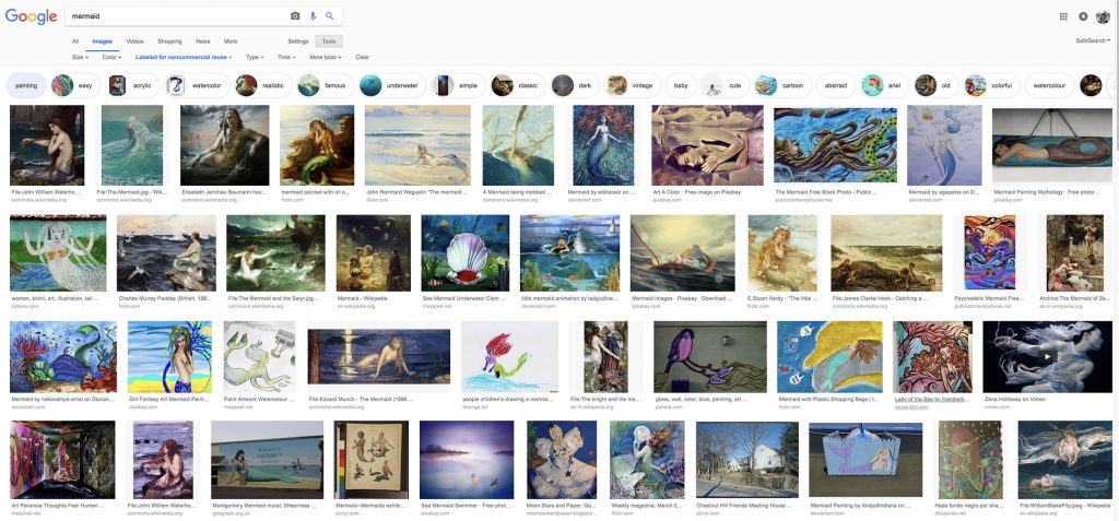 Google images for mermaid