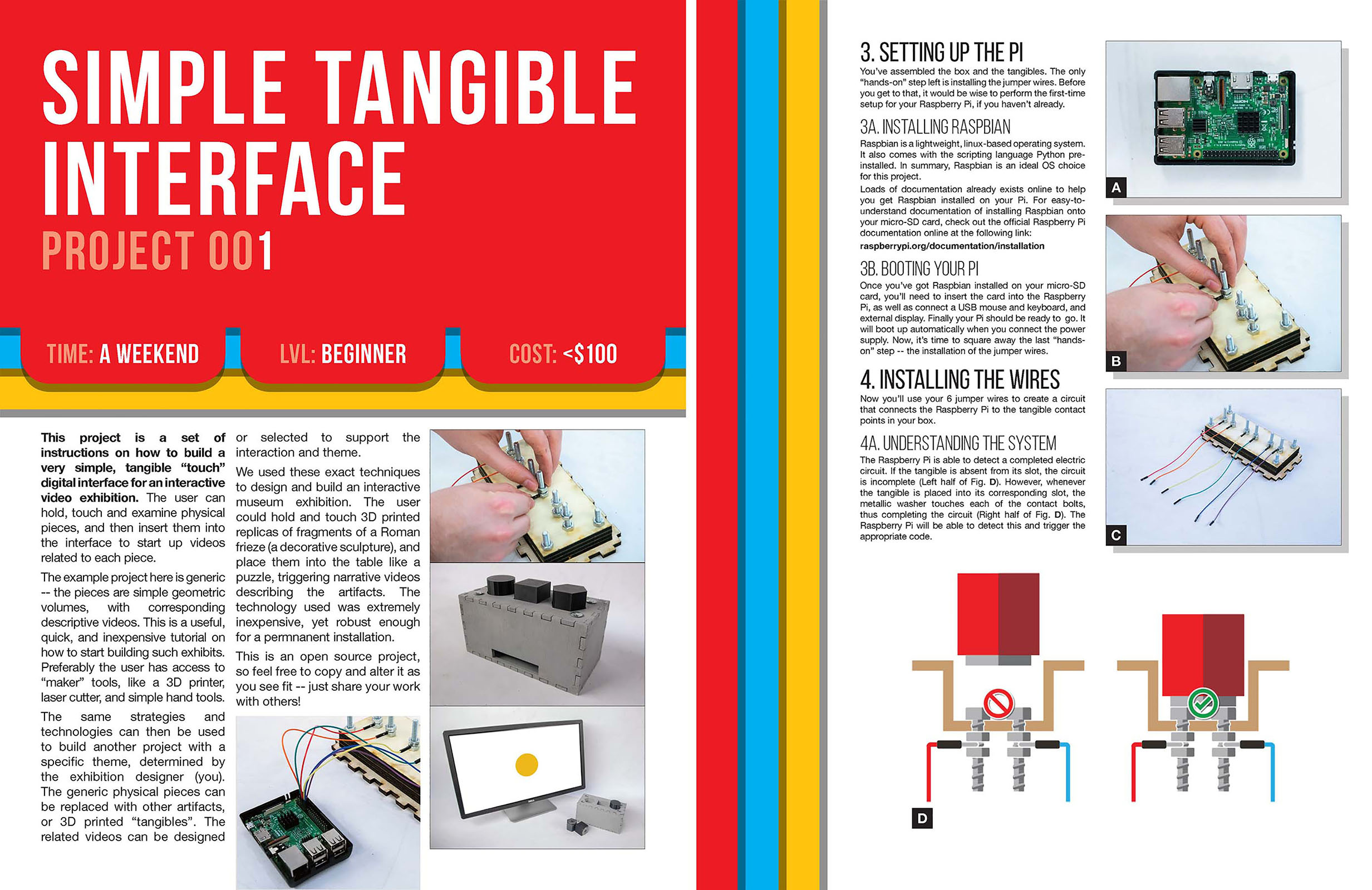 A screen showing a how-to sequence of illustrations